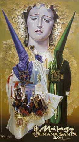 Cartel Semana Santa de Málaga 2011