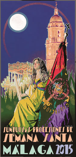 Cartel Semana Santa de Mlaga 2015