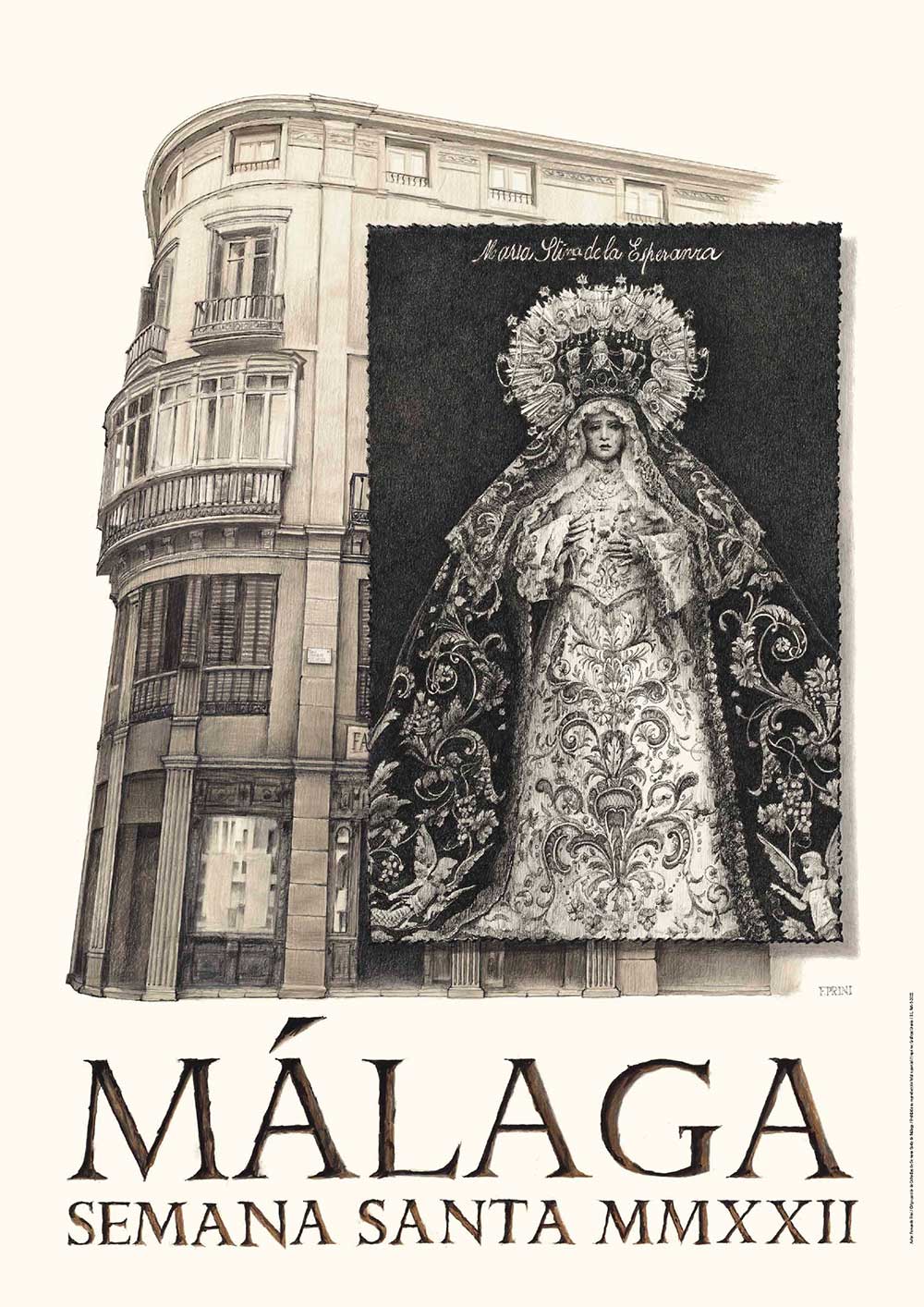 Cartel Semana Santa de Mlaga 2022