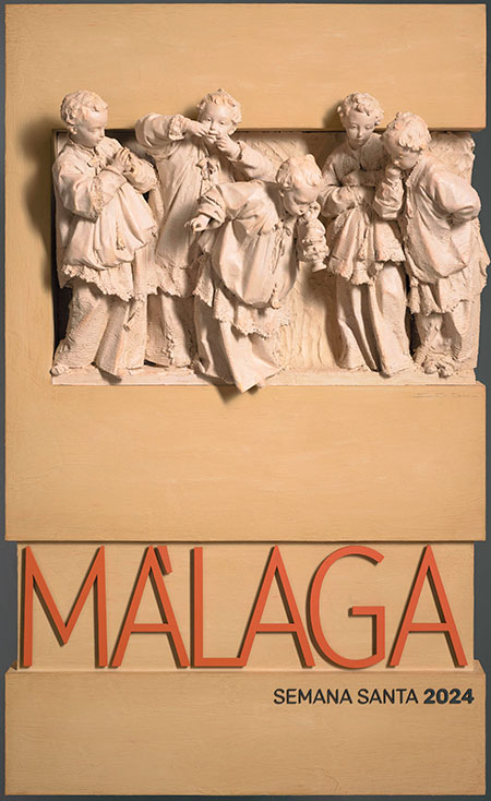 Poster of the Holy Week in Malaga 2024